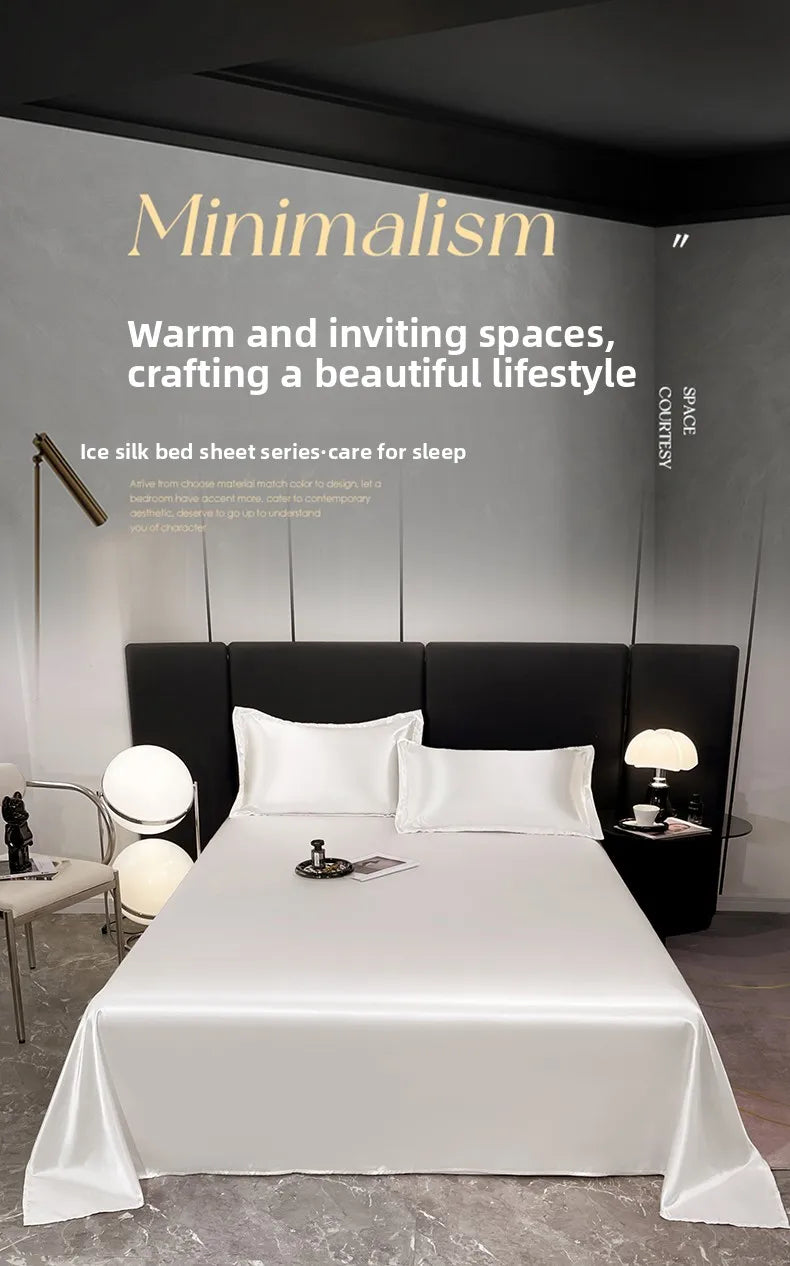 Polyester Flat Bed Sheets – 1-Piece or 3-Piece Sets