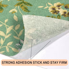 Retro Floral Print Self-Adhesive Linen Cotton Fabric Roll – 50x145cm | DIY Crafts, Jewelry Box & Furniture Repair