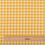 Orange Floral Printed Twill Cotton Fabric – 160cm (63") Wide | Cut to Order