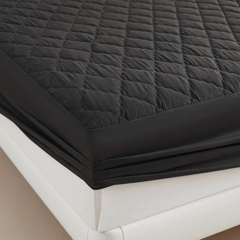 Grade A Quilted Waterproof Mattress Protector – Flame Retardant, TPU, 300TC, Queen & King