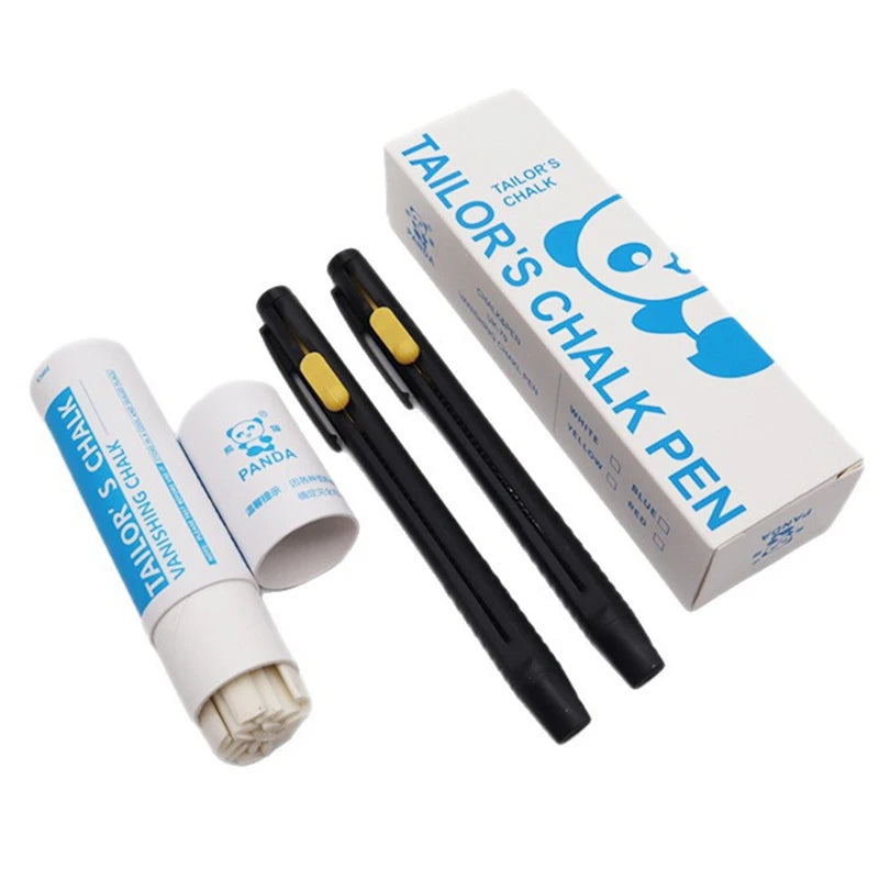 Heat-Erasable Fabric Marking Pens – 2 Pens + 20 Refills, 0.7mm Fine Tip