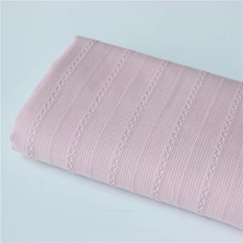 Jacquard Cotton Fabric – Soft Embroidered Pastoral Print | 150cm Wide for Dresses, Quilting & DIY
