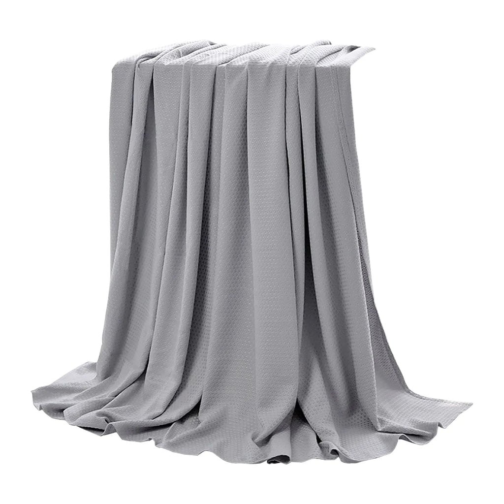 Bamboo Fiber Cooling Blanket – Lightweight Breathable Summer Quilt