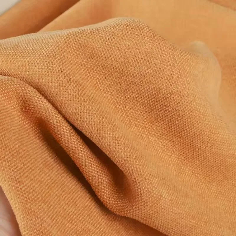 Chenille Velvet Upholstery Fabric – Soft Textured Poly-Cotton, 145cm Wide, Sold by the Meter – For Sofas, Pillows & Home Décor