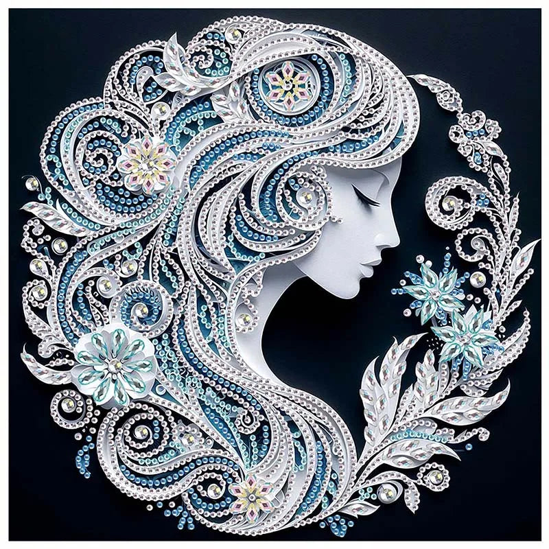 Special Shape Diamond Art Painting Kit – DIY 5D Crystal Mosaic | 30x30cm | Home Wall Décor & Gift