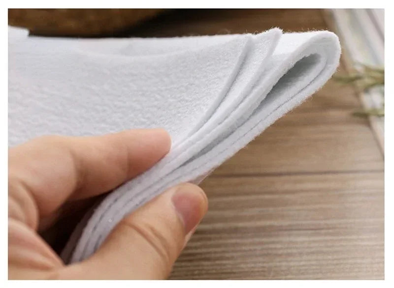 Iron-On Fusible Interfacing | Single-Sided Adhesive Interlining | 90cm Wide