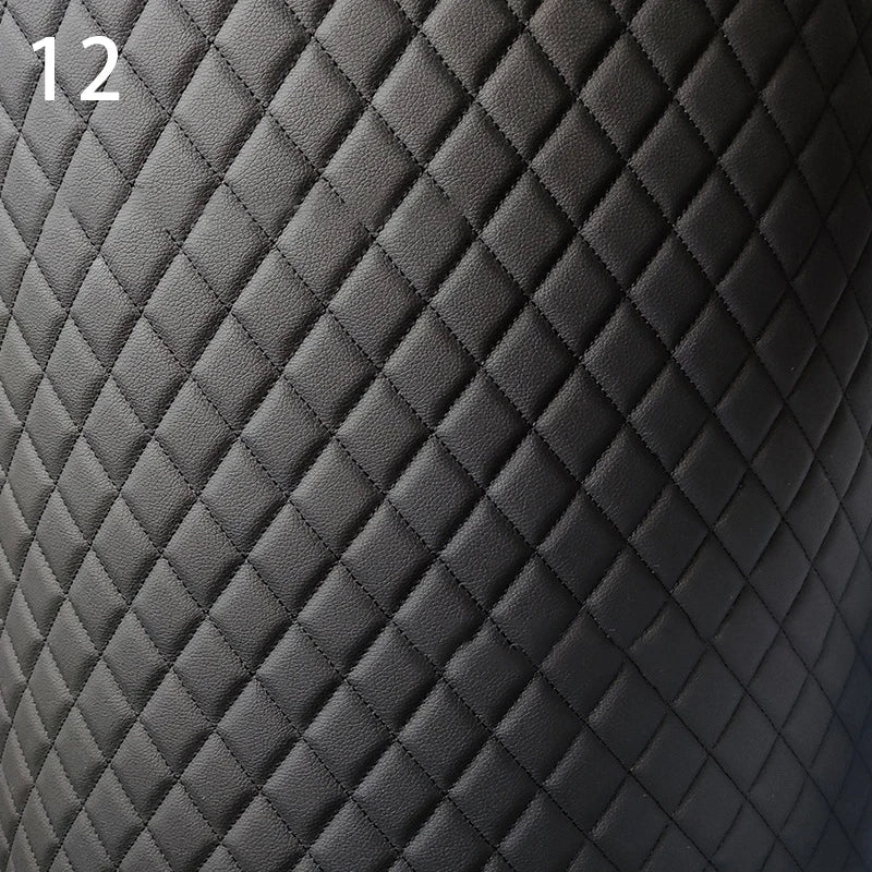 Foam Quilted Faux Leather Fabric – Waterproof & Wear-Resistant | 100×158 cm per Piece
