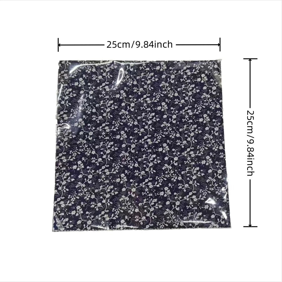 7-Piece Patchwork Cotton Fabric Set – Digital Printed Quilting Squares