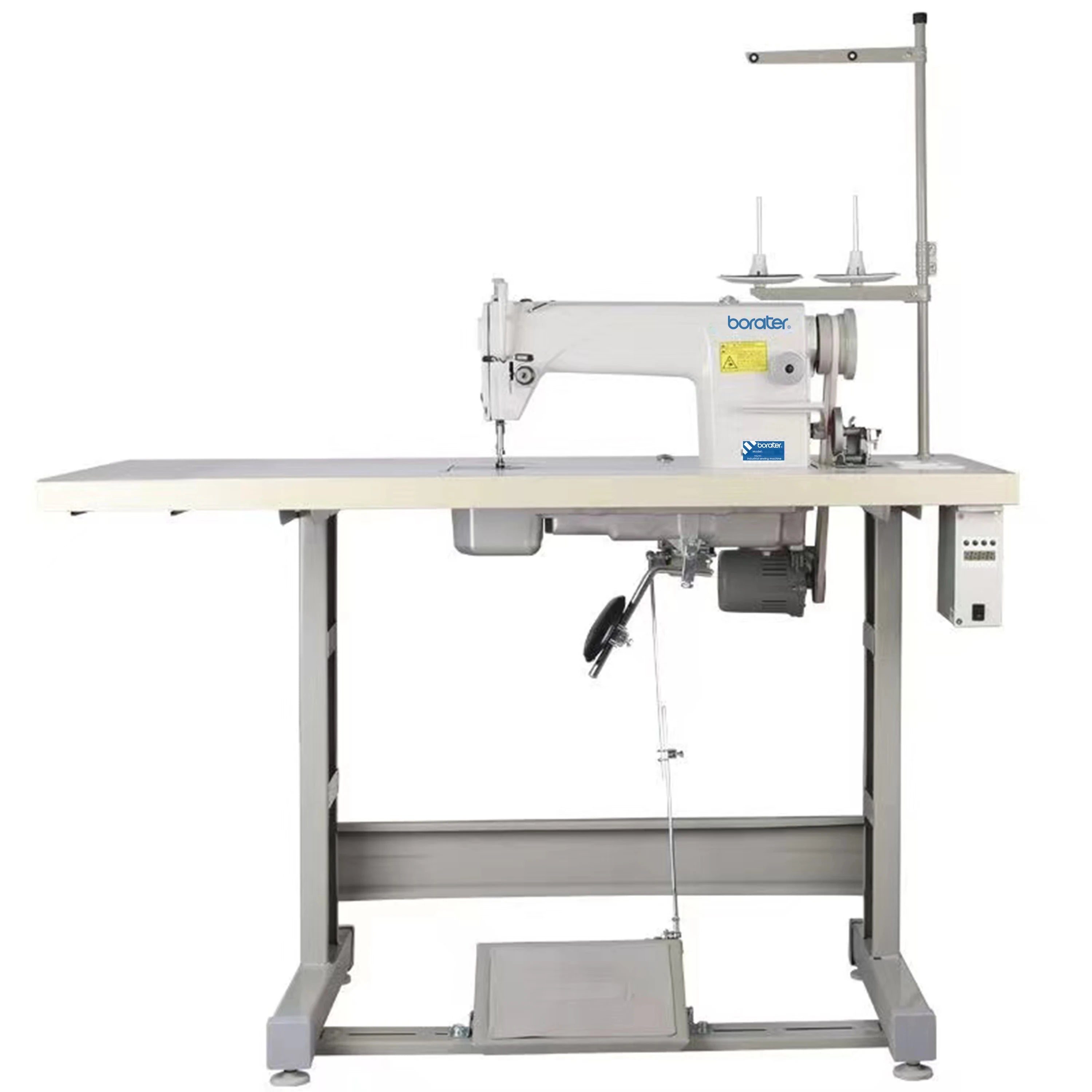 B-8700 Industrial Lockstitch Sewing Machine – High Speed, Auto Lube, 250W