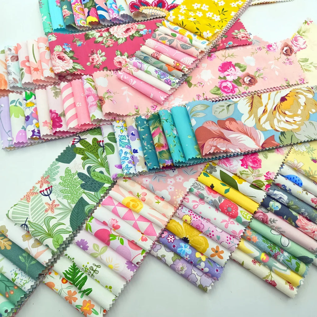 100 Jelly Roll Fabric Strips – 2.5" x 19.7" | Precut Quilting Bundle for Strip Binding & DIY Crafts