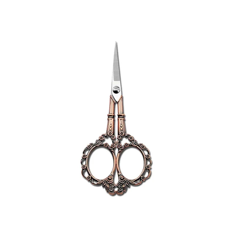 Tijeras de sastre retro – Tijeras de bordar y coser de acero inoxidable | Unidad individual, paquete de 3 y paquete de 6