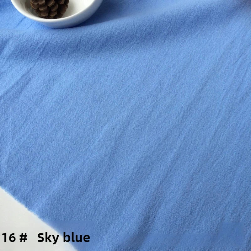 Cotton Linen Crepe Fabric – Skin Texture, 137cm Wide, 230g/m | Clothing, Curtains & Home Décor