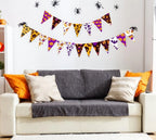 Retazos de Tela Cuadrados Halloween — 6 Cuadrados Precortados de 25×25cm | 100% Poliéster