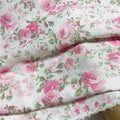 Tela 100% algodón lavada con estampado floral – Ligera, suave y transpirable | 147 cm de ancho