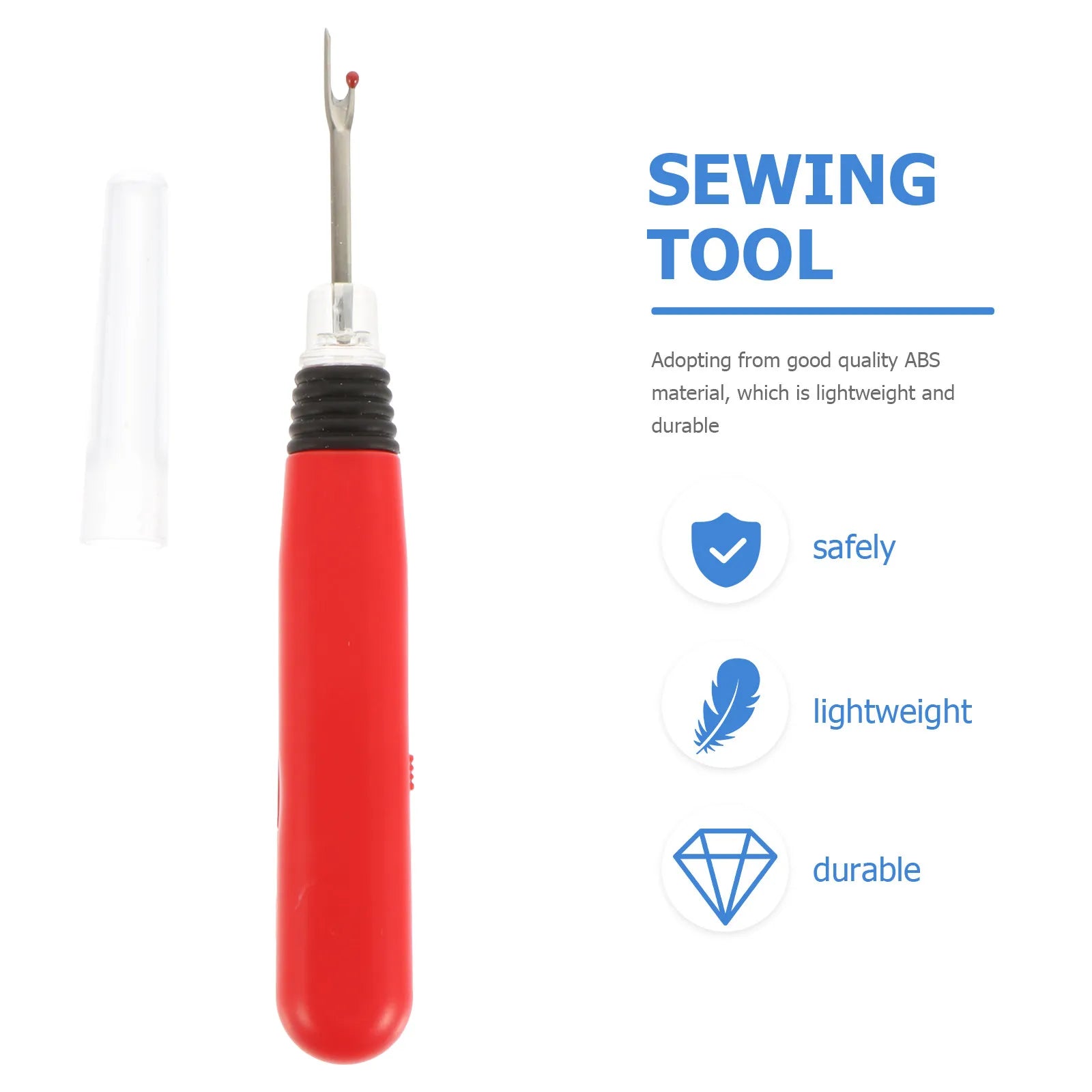LED Lighted Seam Ripper & Sewing Threader – Ergonomic Grip