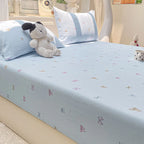 Polyester Microfiber Fitted Sheet Sets – 2-Piece or 3-Piece