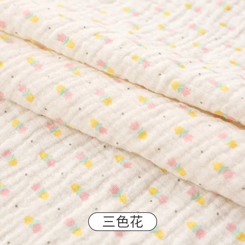 Double Gauze Cotton Fabric – Printed 132cm Wide | Baby, Quilting & Home Sewing