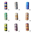 Hilo Redondo de Poliéster Encerado – 0.6mm, Carrete de 50m | 41 Colores | Macramé, Joyería y Marroquinería