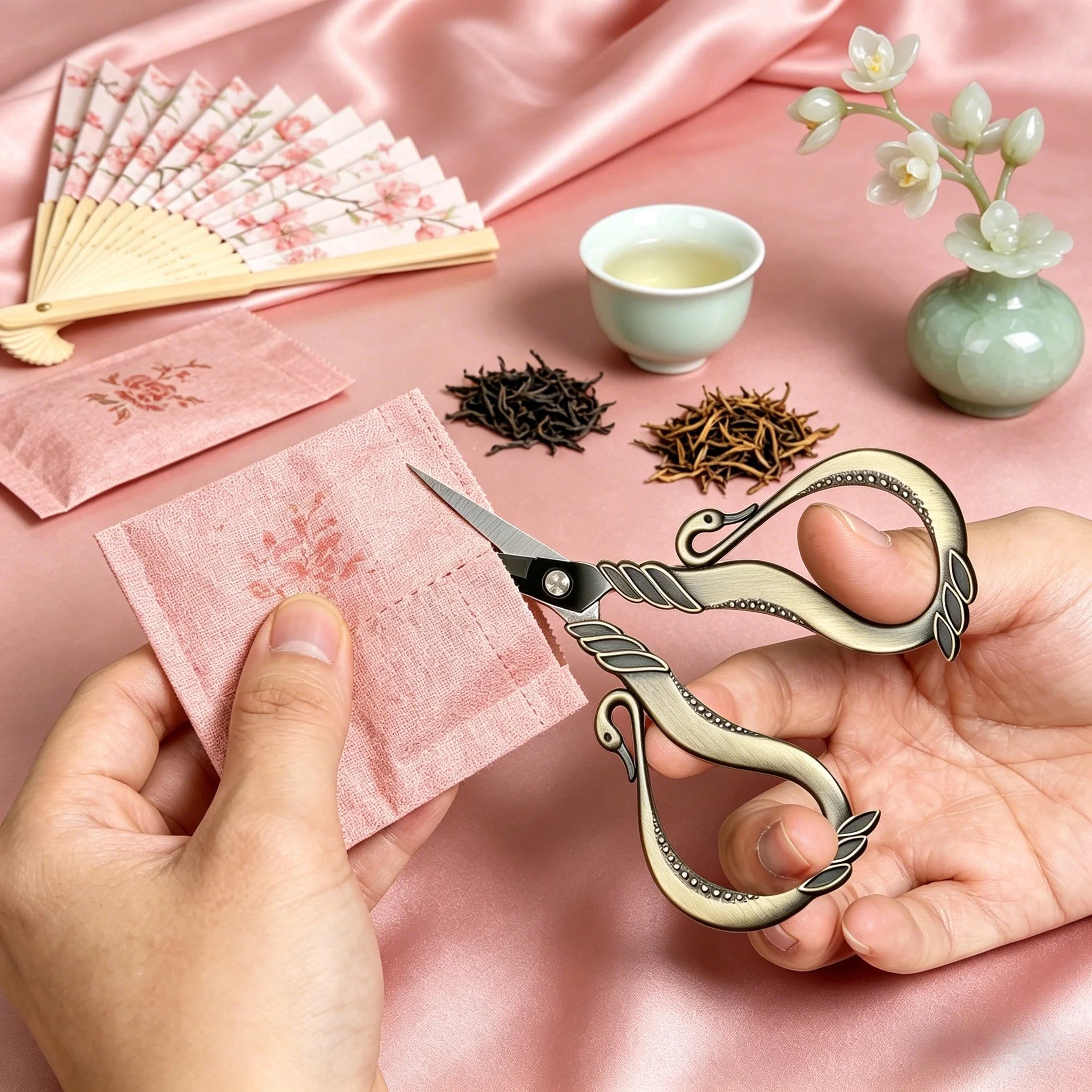 Delicate Embroidery Scissors | Stainless Steel Sewing & Craft Shears