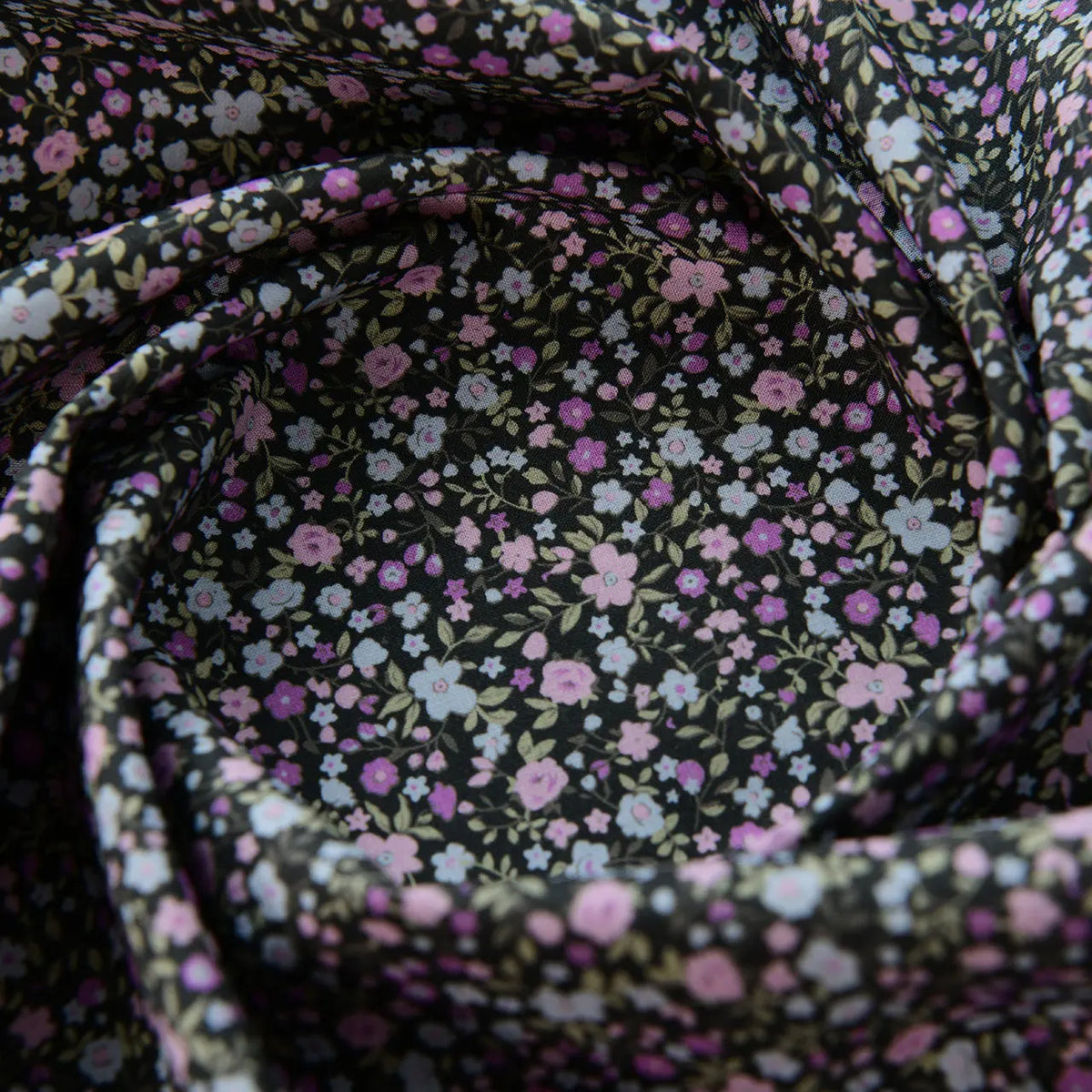 60s Premium Combed Pure Cotton Fabric Vintage Floral Soft For Dress Shirt Blouse Apron Patchwork Pillow Cushion Diy Sewing Craft