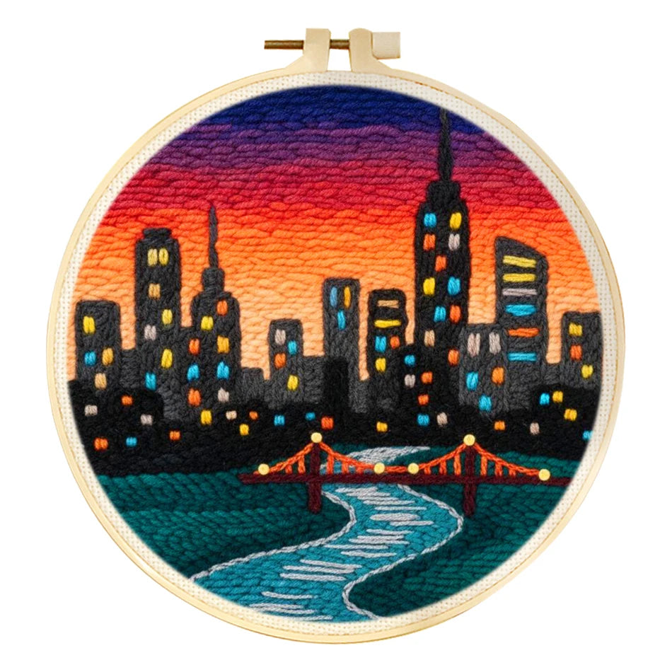 Scenery Punch Needle Kit – City & Desert Designs