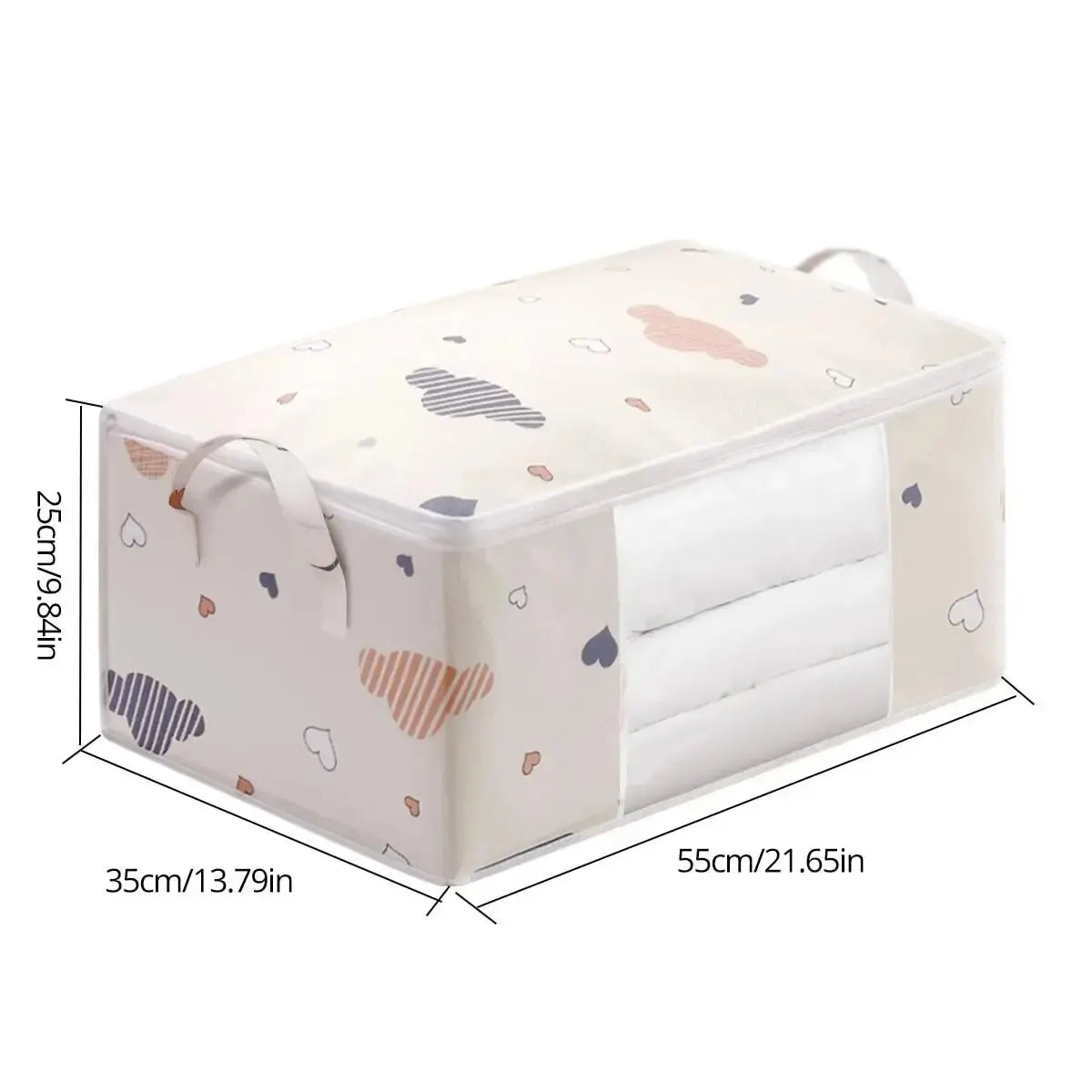 Quilt & Bedding Storage Bag – Foldable Dustproof Organizer, 2 Sizes