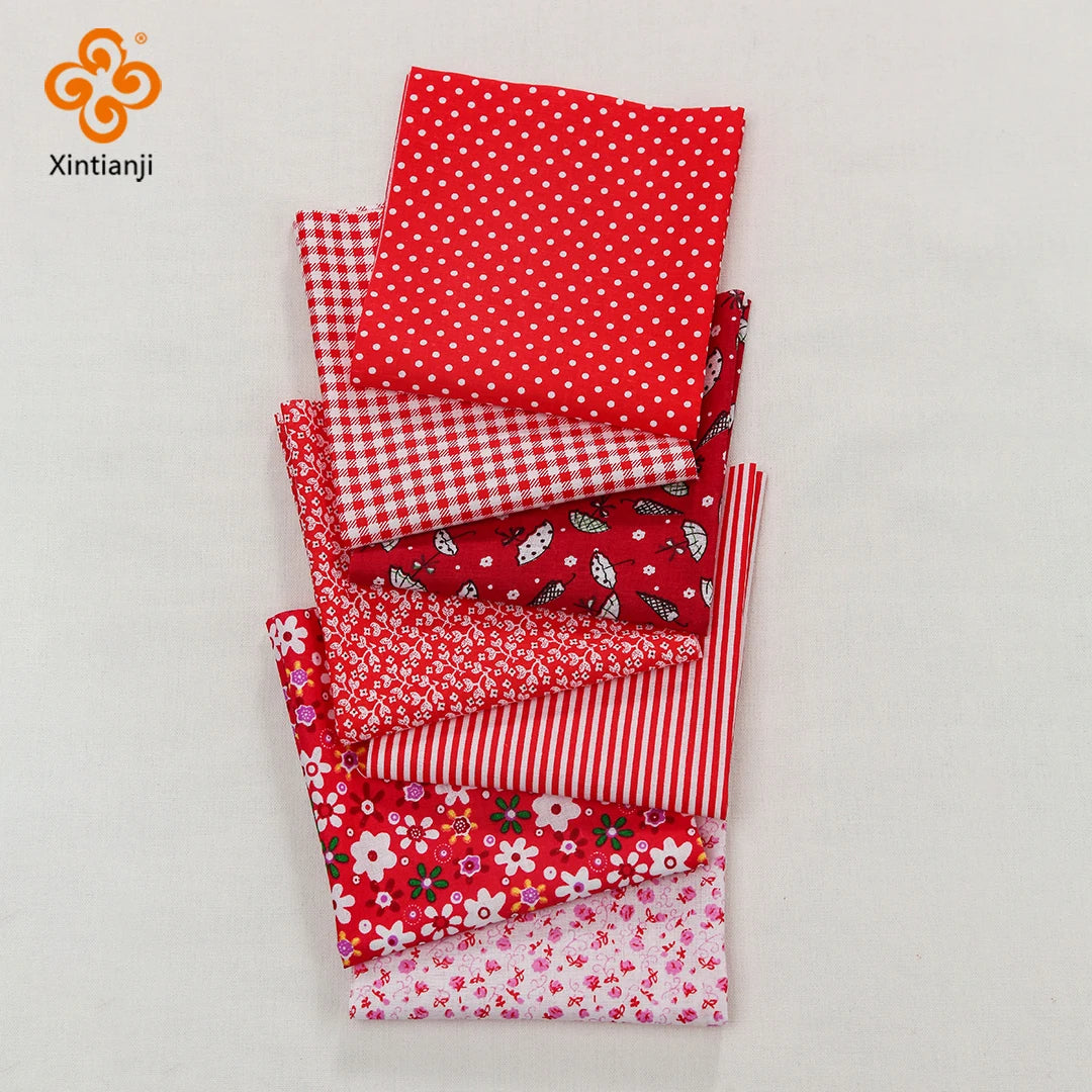 Vintage Floral Cotton Patchwork Squares – 25×25cm | Quilting, Needlework & DIY Handmade