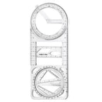 Juego de reglas de curvas geométricas multifuncionales de 3 piezas – Plantillas transparentes de dibujo de patrones para costura y arte