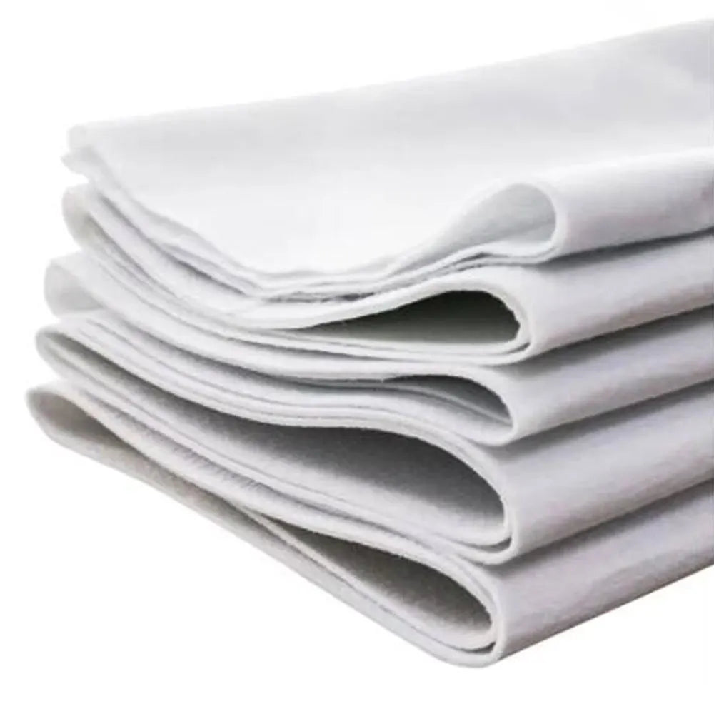 Iron-On Fusible Interfacing – 4 Weights (110g–400g), 50×100cm Pre-Cut, White