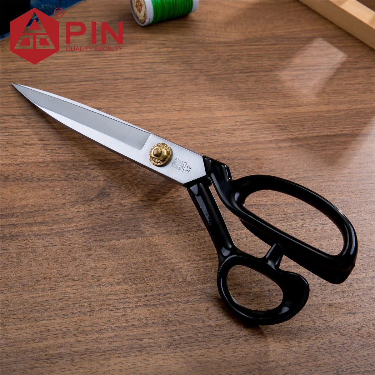 12-Inch Heavy-Duty Forged Stainless Steel Tailor Scissors – Professional Fabric Shears for Denim, Leather & Canvas