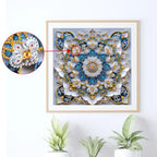 Kit de pintura de diamante para adultos, kit de arte de diamante con diseño de flor de forma especial para principiantes para decoración de pared del hogar, regalo