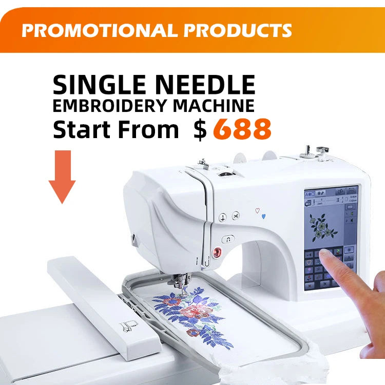 Honrain HR-XC12O1 Single Head 12-Needle Computerized Embroidery Machine