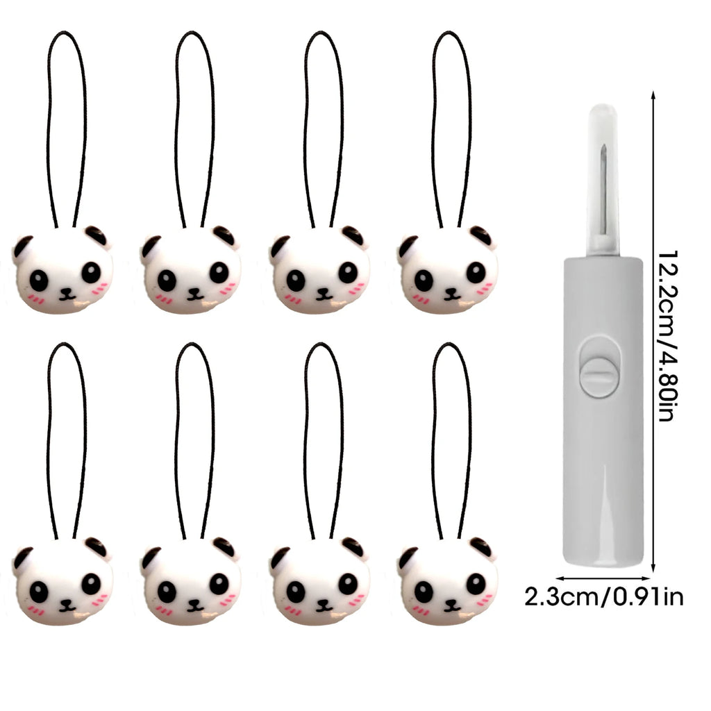 Clips para sujetar edredones y colchas – Paquete de 8 con gancho, estilos de corazón y redondos