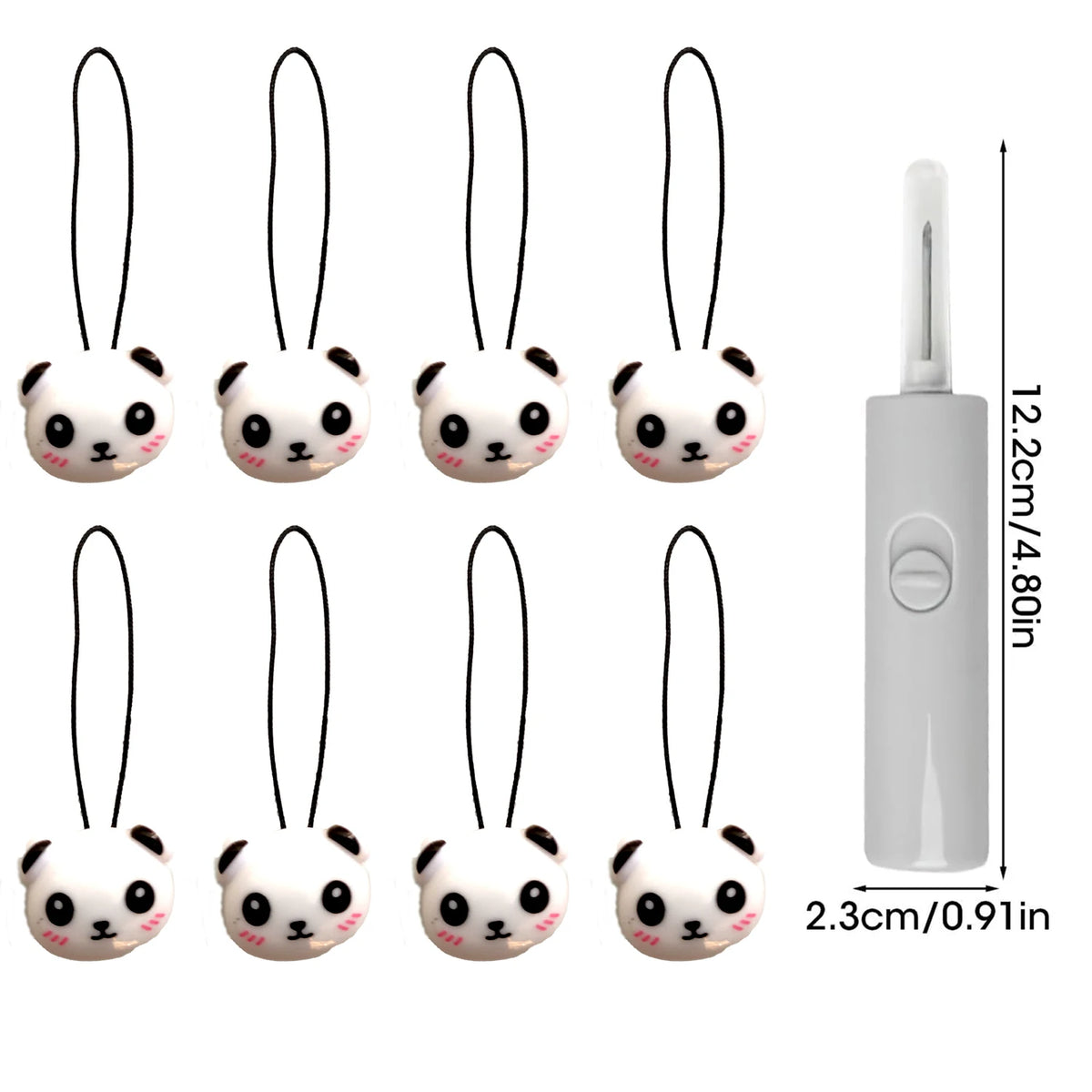 Clips para sujetar edredones y colchas – Paquete de 8 con gancho, estilos de corazón y redondos