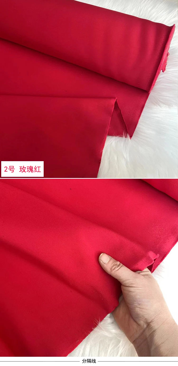 40 Momme Heavyweight Silk-Cotton Fabric – 45" Wide | 30% Mulberry Silk, 70% Cotton | Coats, Jackets & Suits