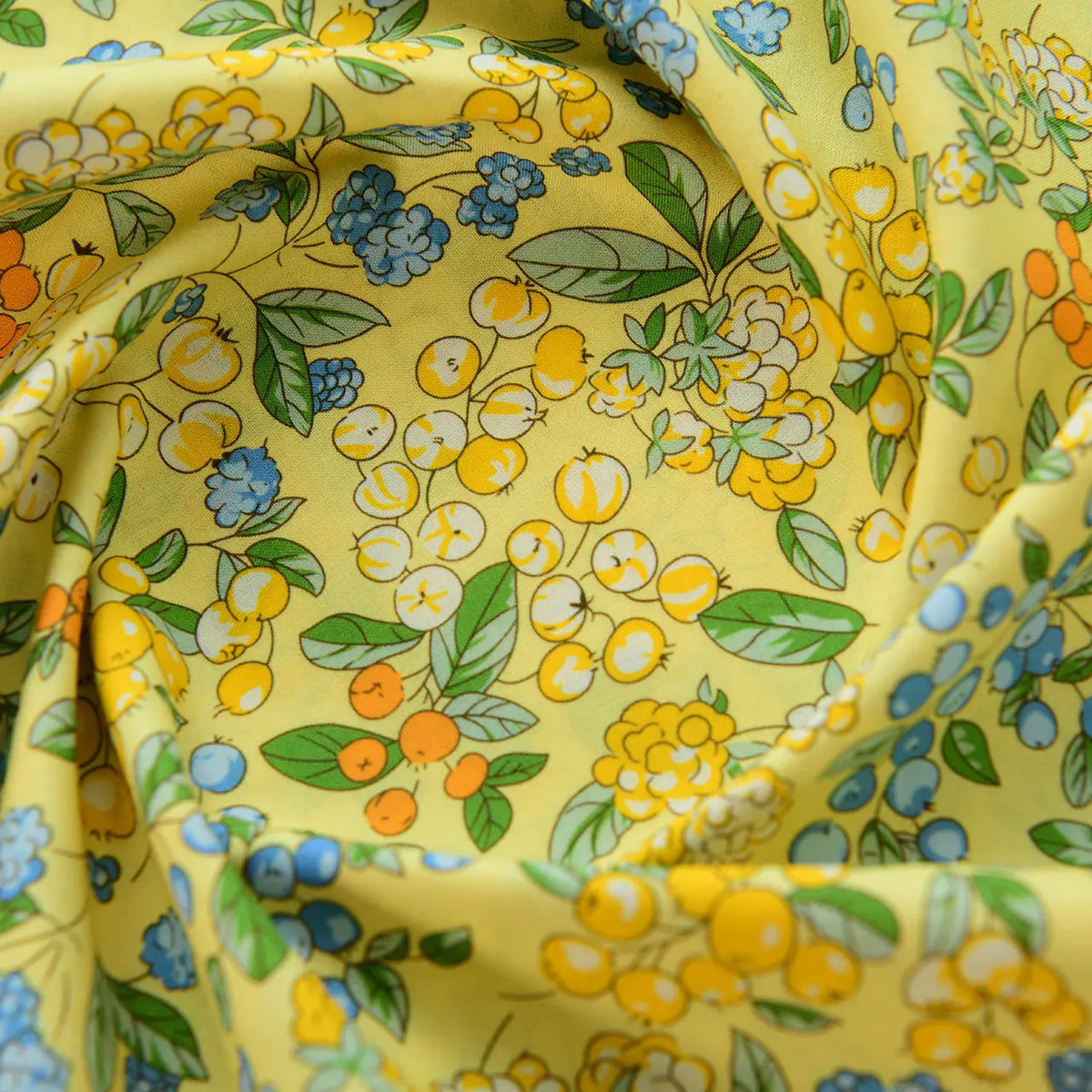 60s Premium Combed Pure Cotton Fabric Vintage Floral Soft For Dress Shirt Blouse Apron Patchwork Pillow Cushion Diy Sewing Craft