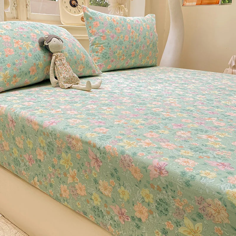 Polyester Microfiber Fitted Sheet Sets – 2-Piece or 3-Piece