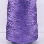 500G Hilo Fantasía de Lentejuelas Brillantes – Para Tejer a Mano y Ganchillo | Lentejuela de 3mm | 25 Colores