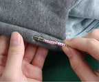 Pinzas y herramienta de recogida de acero inoxidable | Accesorio de costura y tejido