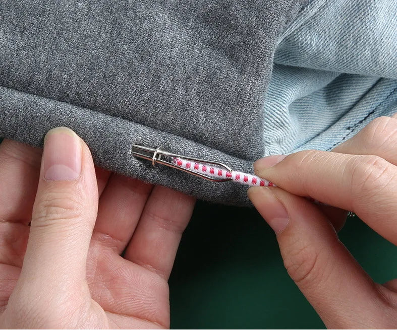 Stainless Steel Sewing Tweezers & Pick-Up Tool | Knitting & Sewing Accessory