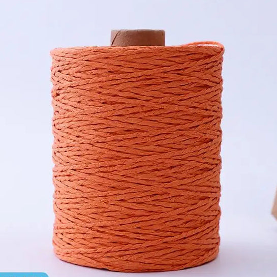 Raffia Yarn for Crochet & Knitting – 150g (5.3 oz) Roll