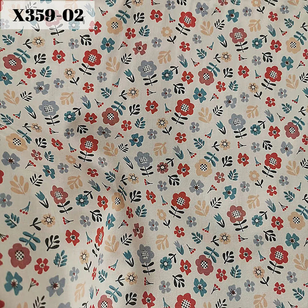 Booksew Gray Animal Print Cotton Fabric – Lightweight Twill, 160cm Wide
