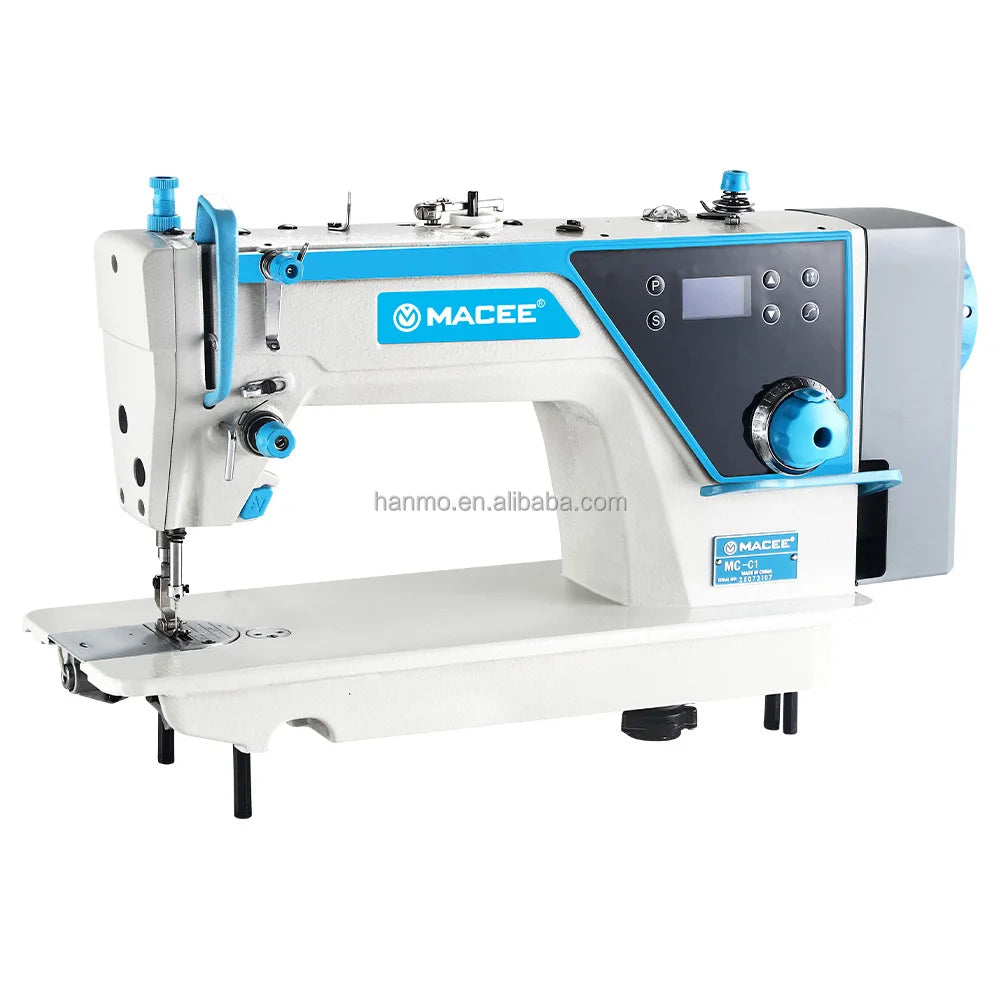 MACEE MC C1 Direct Drive Single Needle Lockstitch Industrial Sewing Machine with Table