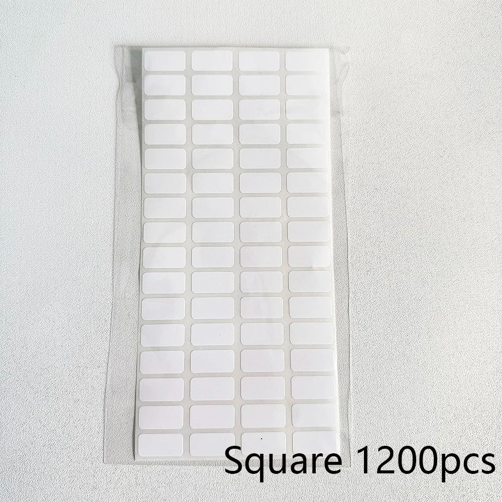 Etiquetas Adhesivas para Diamond Painting — Pegatinas de Puntos Redondos y Cuadrados para Almacenamiento