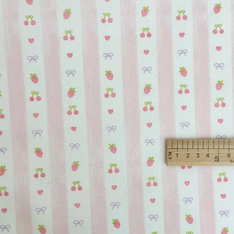 Fresh & Elegant Floral Printed 100% Cotton Fabric — By the 1/2, 1, or 2 Yard