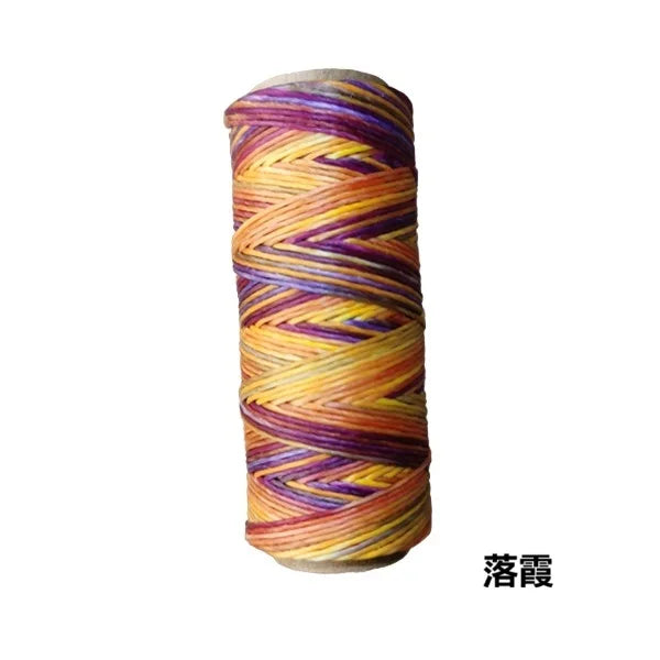 Round Waxed Polyester Thread – 0.6mm, 50m Spool | 41 Colors | Macramé, Jewelry Making & Leathercraft