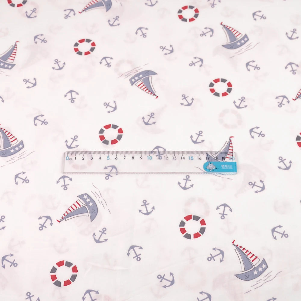 Cartoon & Floral Cotton Fabric Fat Eighths - 20x25cm Patchwork Fabric