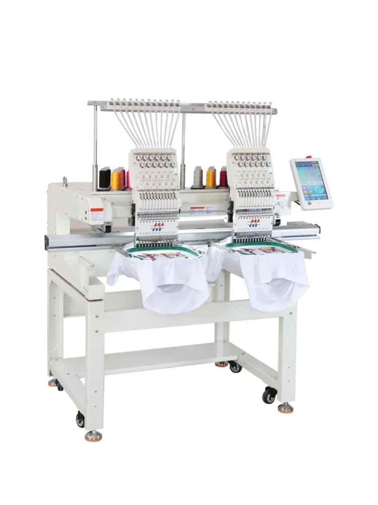 Boutique Commercial Embroidery Machine – 9/12 Needle, Multiple Hoop Sizes, Electric Benchtop