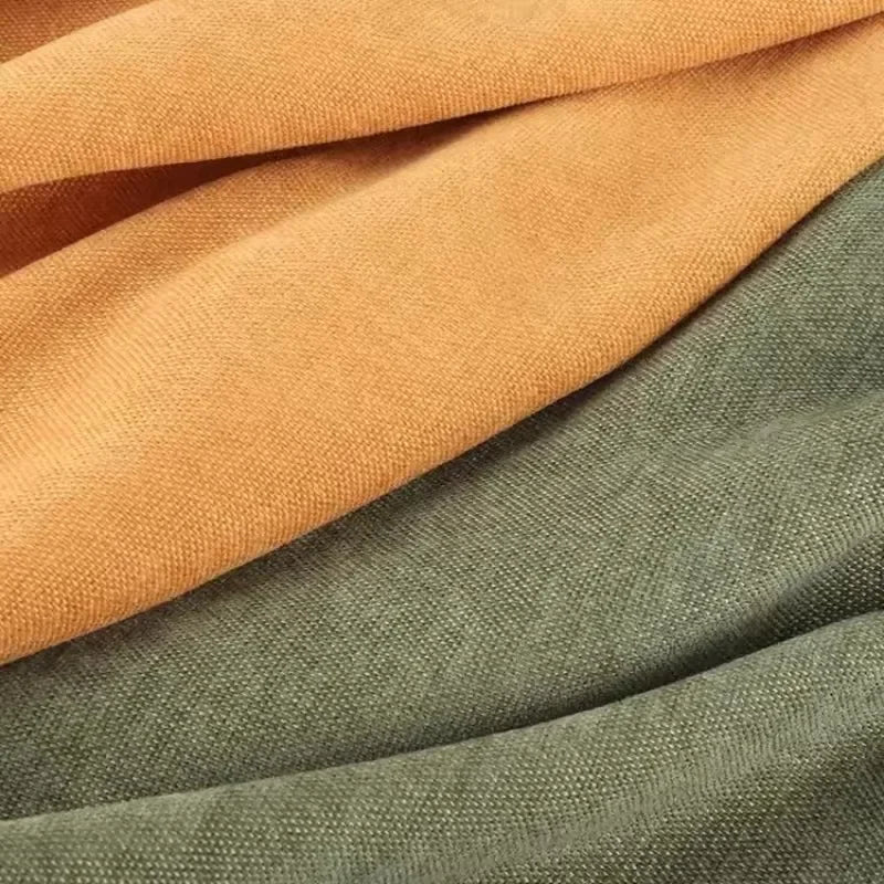 Chenille Velvet Upholstery Fabric – Soft Textured Poly-Cotton, 145cm Wide, Sold by the Meter – For Sofas, Pillows & Home Décor