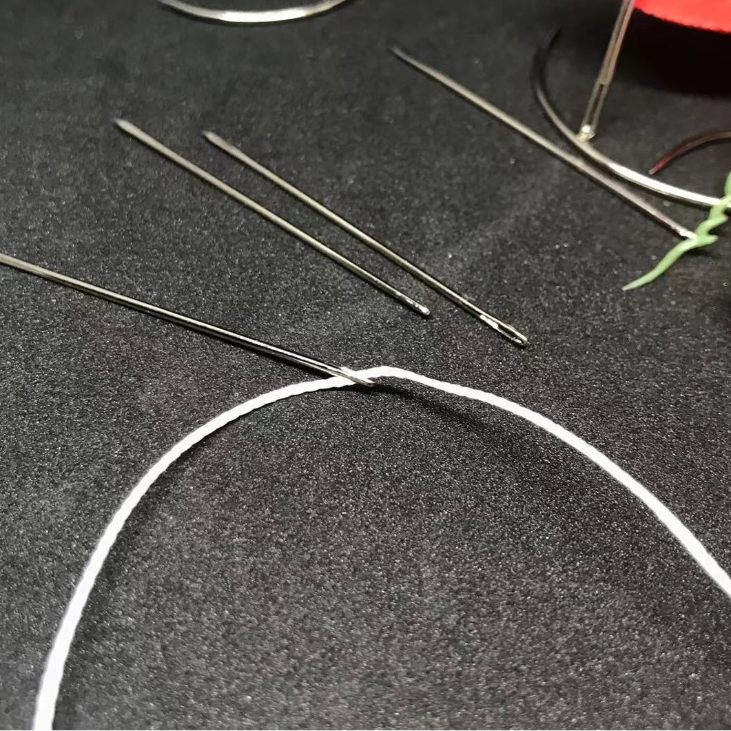 15-Piece Curved Needle Set – Upholstery, Quilting & Repair Needles